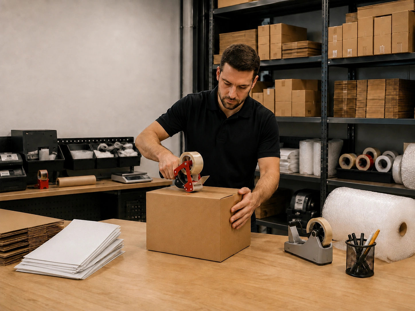Okładka: Twoje centrum wysyłek e-commerce w Warszawie - jak wybrać lokalny punkt obsługi przesyłek?