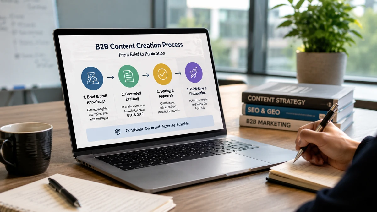 The Ultimate B2B Content Creation Process: From Brief to Publication (Without Generic AI)