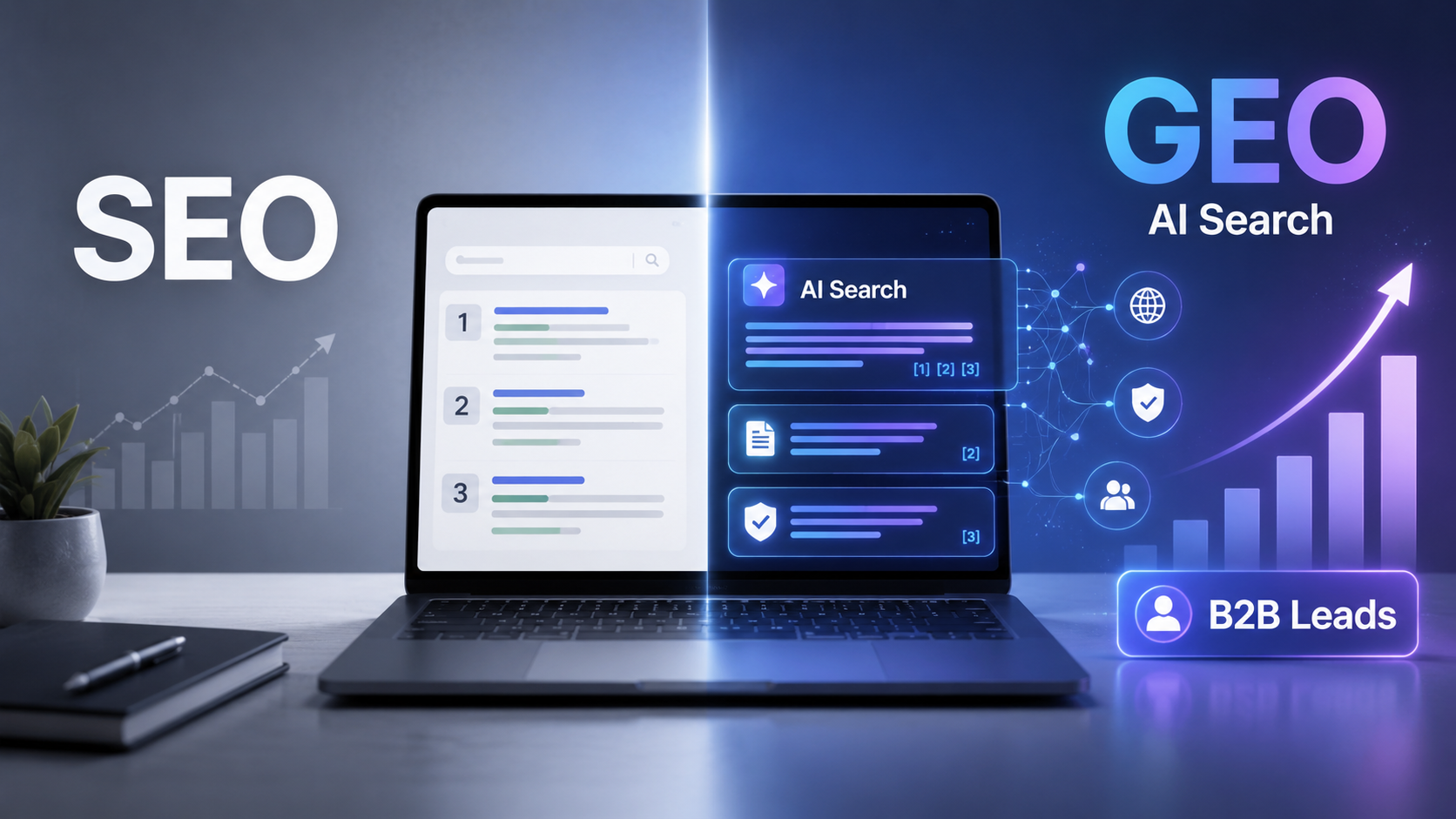 SEO vs GEO: The New B2B Lead Gen Rules in AI Search (Without Wasting Budget)
