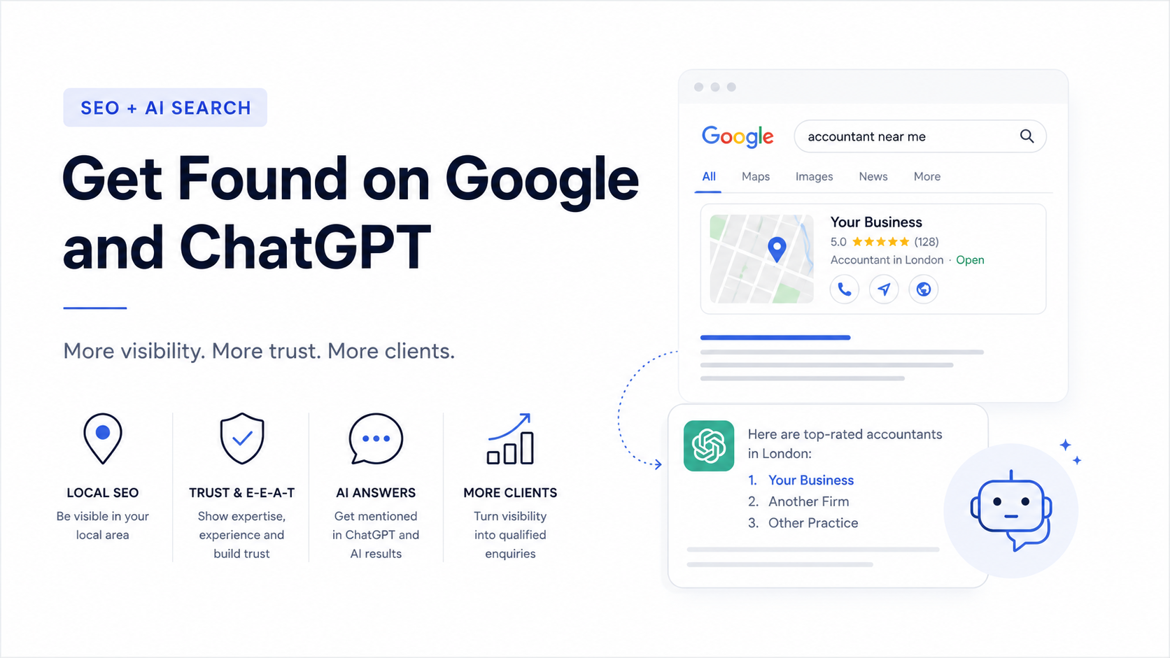 SEO and AI Search for UK Service Businesses: How to Get Found on Google and ChatGPT