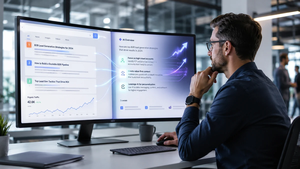 SEO vs GEO: różnice, które musi znać właściciel firmy, żeby zdobywać leady B2B w erze AI